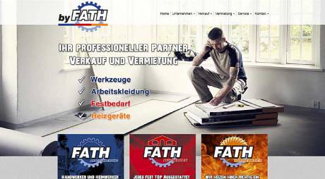 Fath mit neuer Webseite